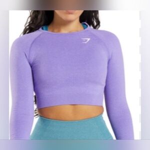 Gymshark Vital Seamless 2.0 Crop Top Sz Small